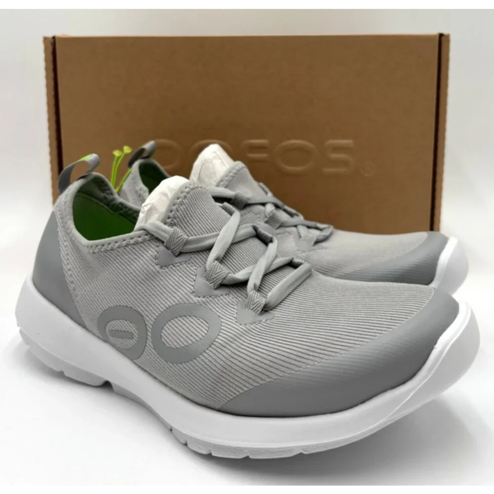 Oofos OOMG SPORT LS SLATE Women's NEW Recovery Shoe Gray Multiple Sizes